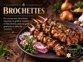 Menu du samedi – Brochettes de viande de bœuf
